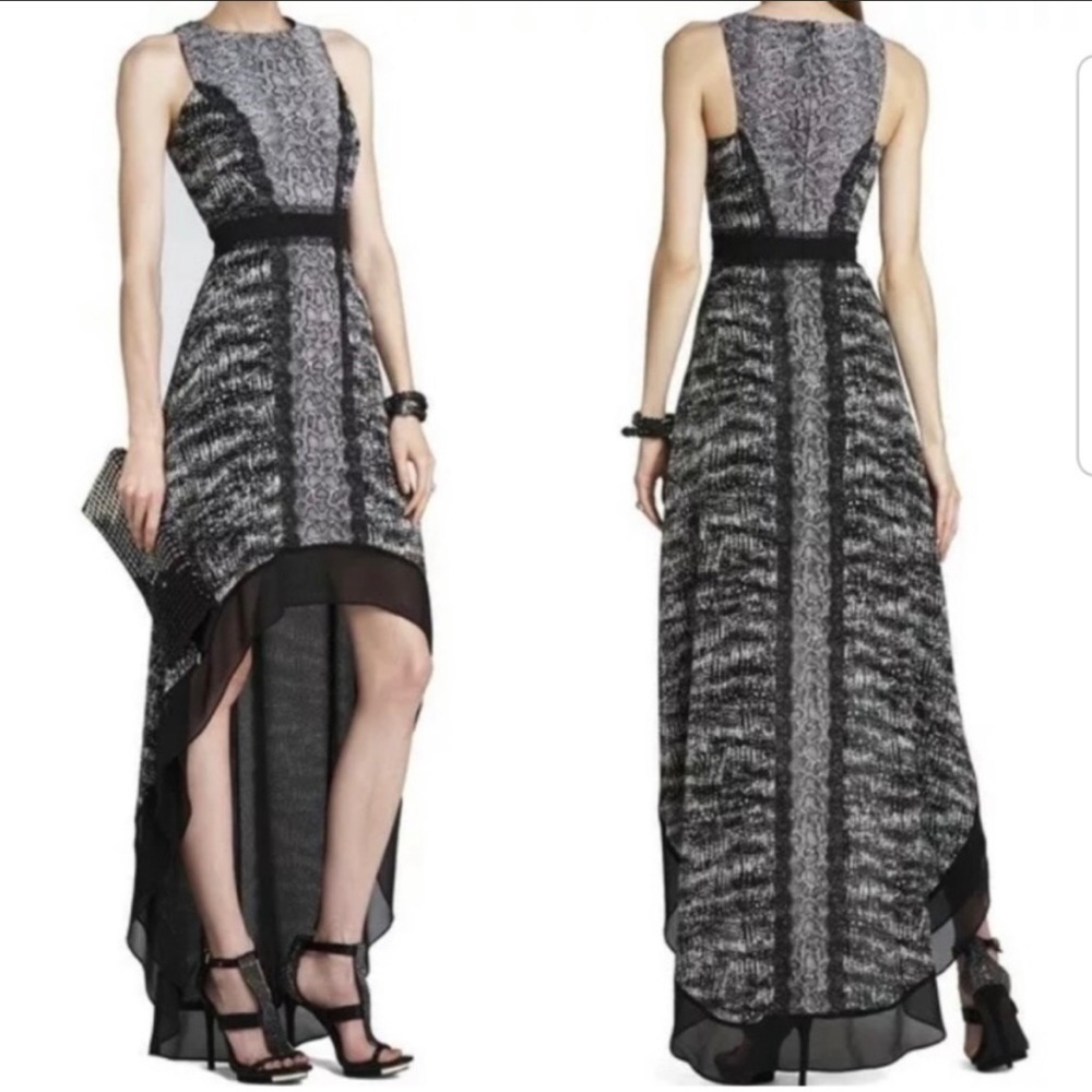 BCBG high low Sienna dress, size 0